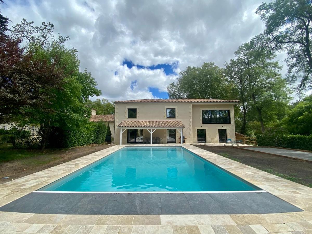 La Maison L'Eperon, Stylish 5 Star Villa Surrounded By Vineyard Near Saint Emilion Verac Ngoại thất bức ảnh