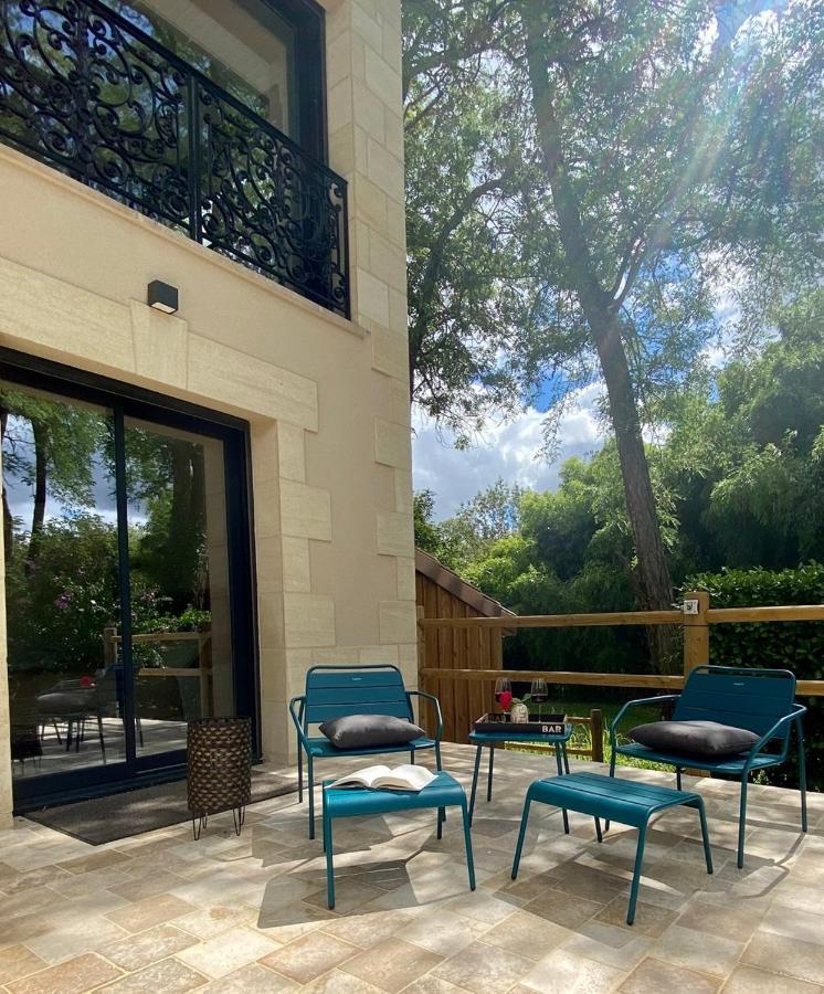 La Maison L'Eperon, Stylish 5 Star Villa Surrounded By Vineyard Near Saint Emilion Verac Ngoại thất bức ảnh