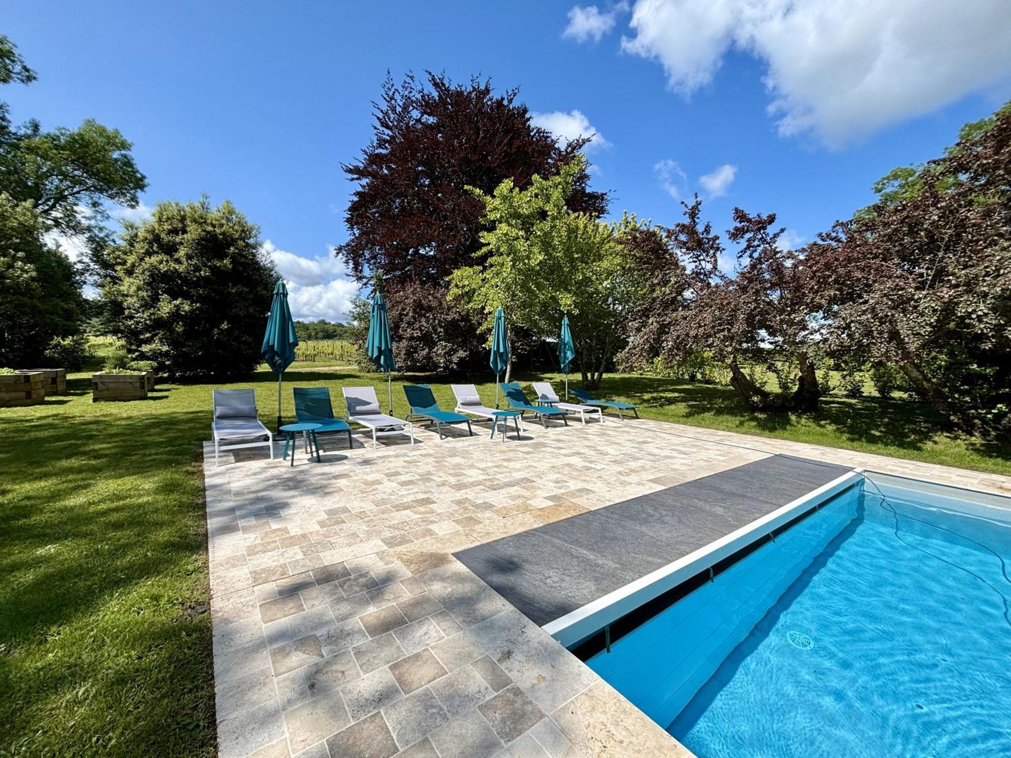 La Maison L'Eperon, Stylish 5 Star Villa Surrounded By Vineyard Near Saint Emilion Verac Ngoại thất bức ảnh